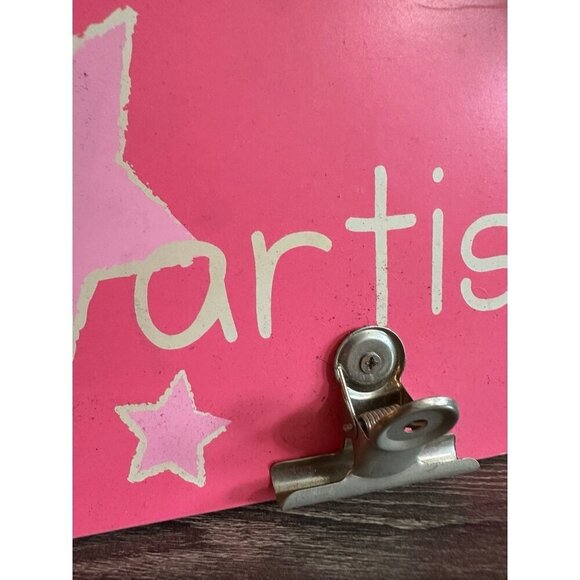 Artist in Training” Pink Star Clip Board - Picture 5 of 9